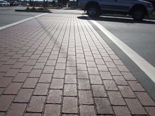 Stamped Crosswalk