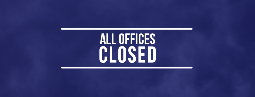 Offices Closed