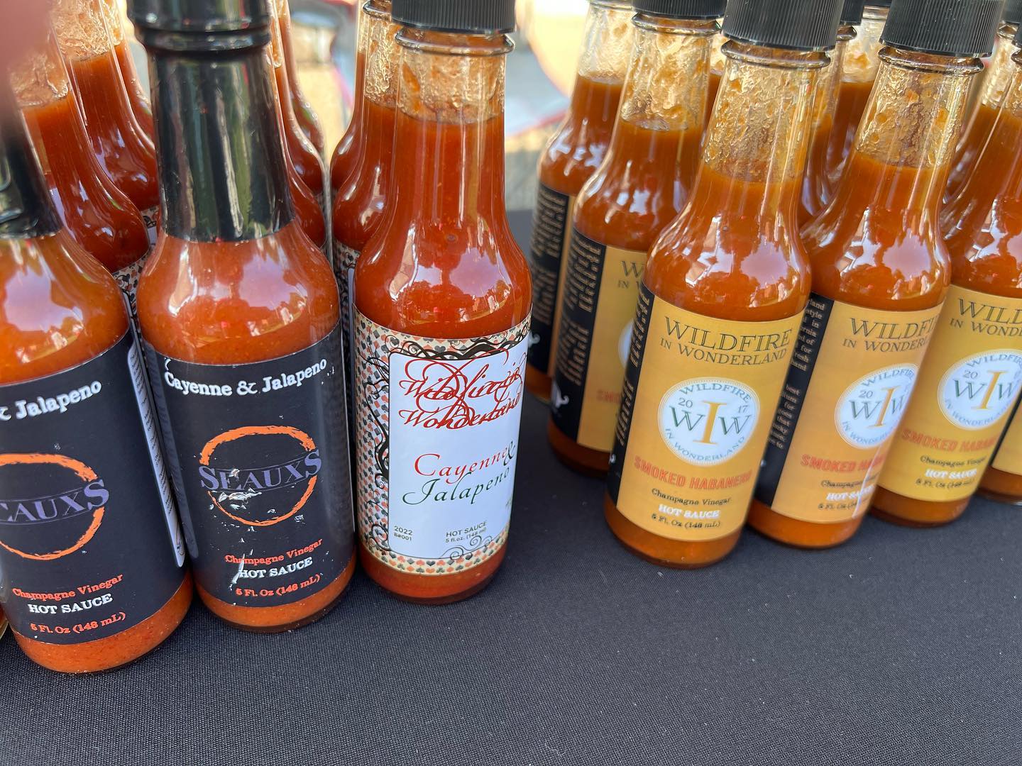 Wildfire in Wonderland Hot Sauces