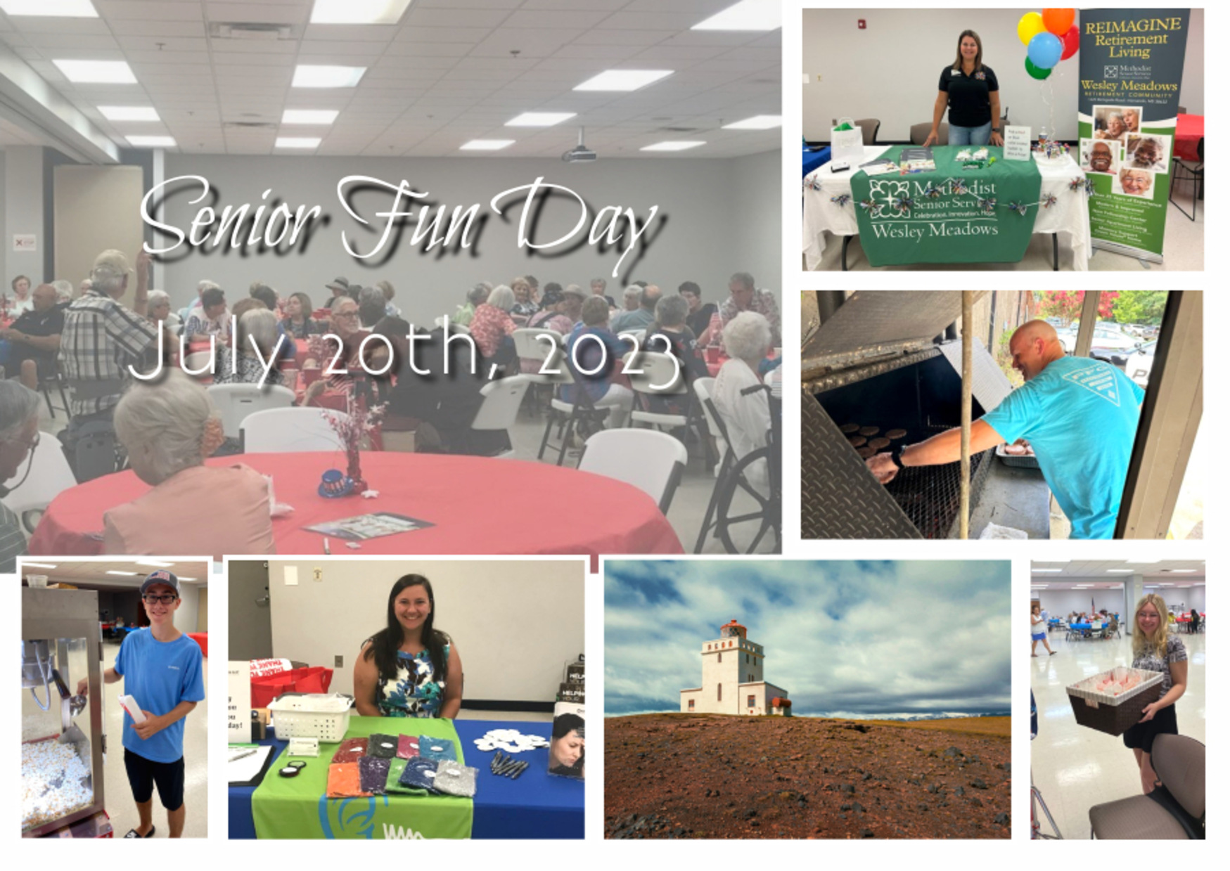 Senior Fun Day 2023 Collage