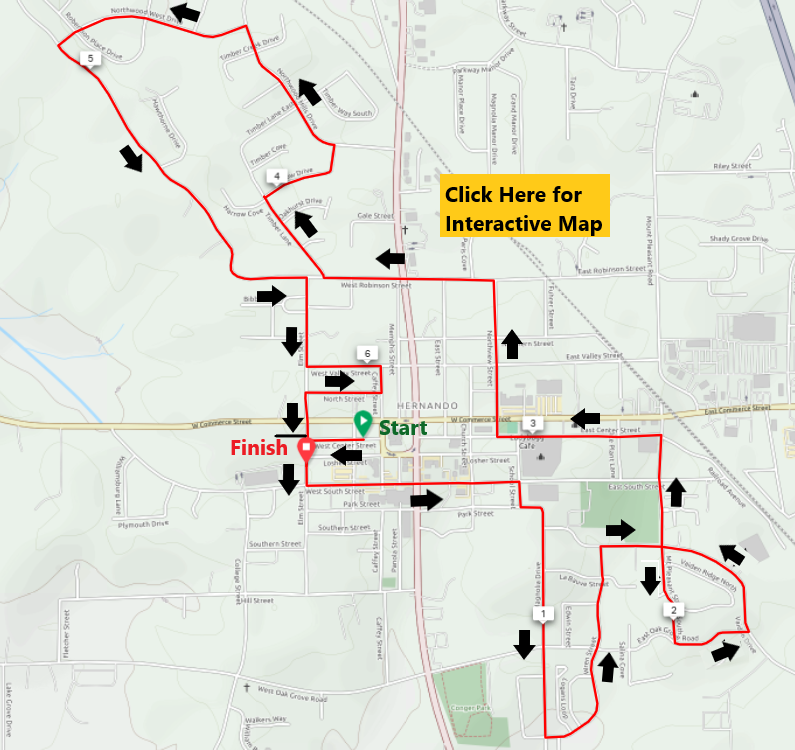 Water tower 10k map