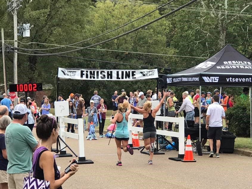 race finish line