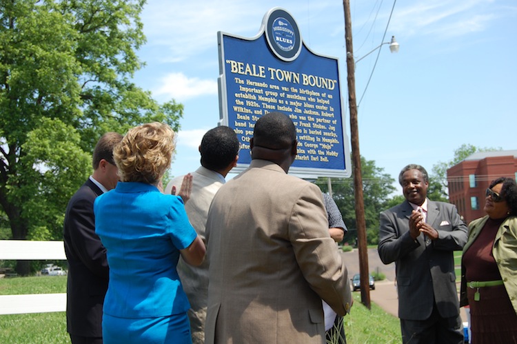 Blues Marker Dedication